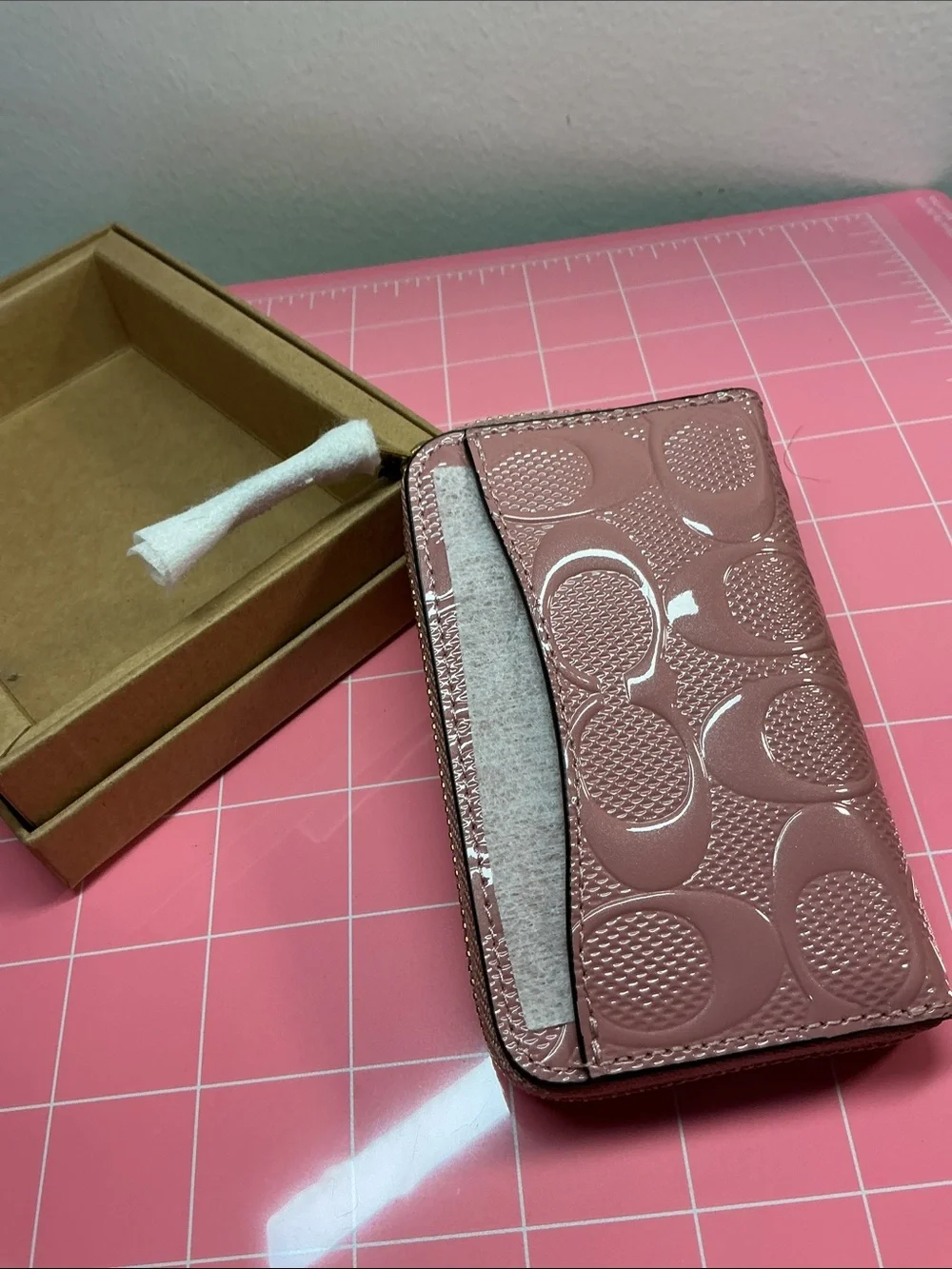Coach dusty pink